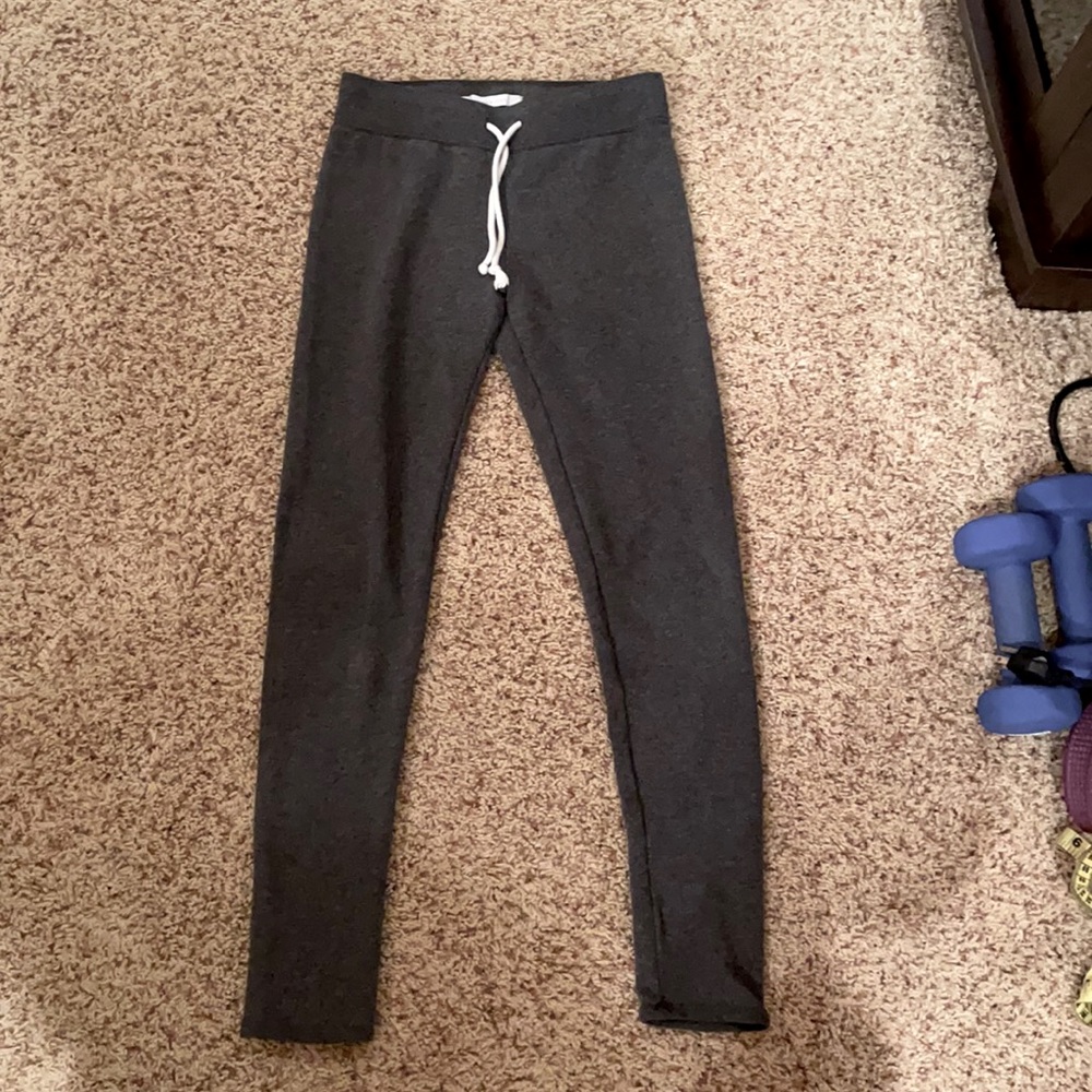 Abercrombie and Fitch grey sweatpant leggings